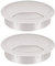 Dawenur 2 pezzi Gommino per scrivania 60 mm Foro per cavo da scrivania in plastica Piano di lavoro Cavo ordinato per ufficio Computer Desk Fili