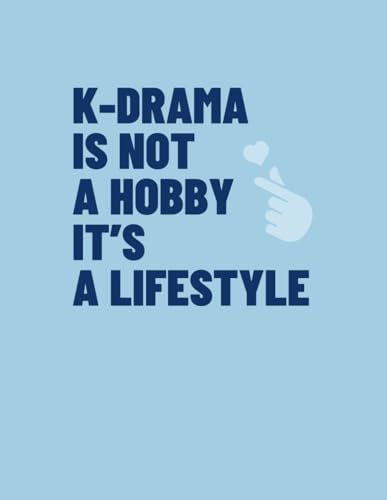 Notebook for K-drama Lovers