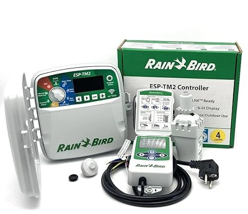 A.N. - Regenengel easystart - Set di centraline Rain Bird, con sensore wireless TM2 + WR2 (12 zone)