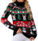 Weihnachtspullover Lustig Longpullover für Damen Weihnachtspullover Herren Lustig Ugly Weihnachtspullover Weihnachtspullover Trinkspiel Christmas Pullover Locker Gestrickter