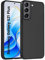 HuwaiH Handyhülle für Samsung Galaxy S21 Plus Hülle, Anti-Schock, Antikratzer, Anti-Rutsch Schutzhülle, Unterstützt kabelloses Laden, Anti-Fingerabdruck Case für Samsung S21 Plus(Schwarz)