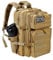 LHI Tactical Military Backpack for Men and Women 35L Army Assault Pack Bag Small Rucksack with Bottle Holder - Khaki