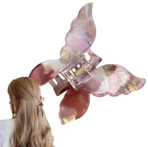 Clip per artiglio da donna, fermagli per capelli a farfalla Clip per | Strumento di decorazione per capelli dall'aspetto bellissimo per appuntamenti,