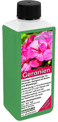 Geranien-Dünger Pelargonien Flüssigdünger HIGHTECH