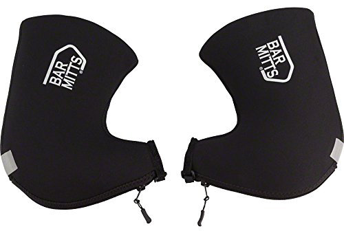 BAR MITTS Mountainbike/Commuter Bike Neopren Bar Ends Handlebar Mittens, X-Large