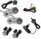 Super Nintendo AV Cinch Kabel+Netzteil+2x Controller+2x Verlängerung für SNES