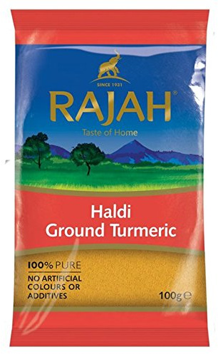 Rajah Haldi Ground Turmeric 100g (Pack of 2)