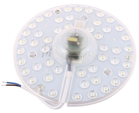 Aexit AC 220V 18W 36 LEDs 2835 SMD Lente para techo Módulo de adaptación (model: T5286VIX-8680UY) Placa puro