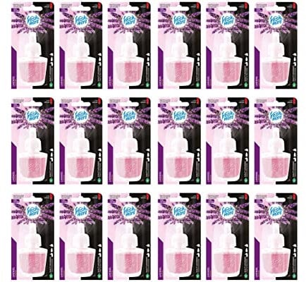 Fresh & More Nachfüllflakons für Duftstecker (18er Pack) Lavendel, 19ml