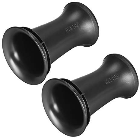 sourcing map 2Pcs 44mm x 66mm Speaker Port Tube Subwoofer Bass Reflex Tube Bass Woofer Box Port Tube Vent