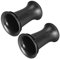 sourcing map - Tubo per porta altoparlante, 44 mm x 66 mm, subwoofer, basso riflesso, tubo per bassi e woofer, confezione da 2
