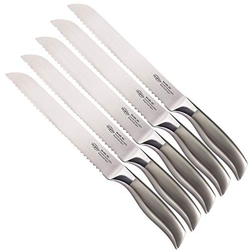 San Ignacio Jávea - colección HoReCa - set de 5 unidades cuchillos panero 20 cm acero inoxidable Jávea
