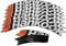 Dequate reifenaufkleber Auto - 8X Reifensticker, wasserdicht Reifenaufkleber Set, reifenbeschriftung Aufkleber Universal für Automative Motorrad