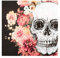 Boland 97088 - Party-Servietten Day of the Dead, 20 Stück, 33 x 33 cm, Mundtuch, Tisch-Dekoration, 100 % Papier, Geburtstag, Dia de los Muertos