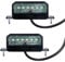 AOHEWEI 2 x LED-Kennzeichenleuchten Hinten Kennzeichenleuchten 12~24V Wasserdicht Perfekt Für LKW-LKW Oder Boot