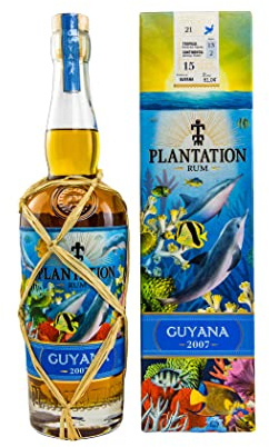 Hard To Find Plantation Rum Guyana ONE-TIME Edition 2007 51% Vol. 0,7l in Geschenkbox