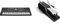 YAMAHA PSR-EW425 Digital Keyboard - in Black & M-Audio SP-2 - Universal Sustain Pedal with Piano Style Action, The Ideal Accessory for MIDI Keyboards, Digital Pianos, Electronic Keyboards & More