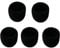 Replacement Inner Microphone Foam Windscreen for Shure SM58, Beta58, PG58 Microphones Cover, 5 Pack