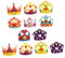 CORHAD 12St Kronenhut selber machen Tiara Kinderhalloween partyhüte kinder geburtstagskrone für kinder Motorhaube für Kinder Kinderkoffer Party-Deko-Hüte geburtstag hut