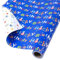 Ulmasinn Wendbares Geschenkpapier Happy Birthday, Mini-Rolle, 43,2 x 100 m, für Kinder, Jungen, Mädchen, Geburtstagsgruß, Sternen-Design für Damen, Herren, Babyparty, Urlaub