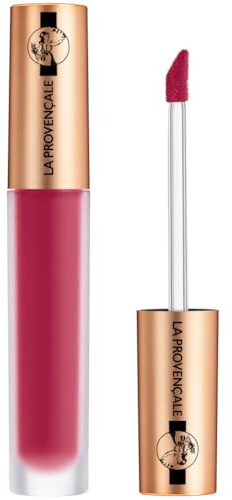 La Provençale Le Rouge matt Ocker – 100% Inhaltsstoffe natürlichen Ursprungs – angereichert mit Pflegeöl – für intensive Lippen mit samtmattem Finish – Farbton Carpentras Rose (243)