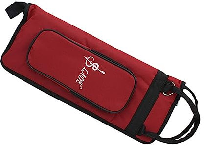OFFSCH Universal Drumstick Zubehörtasche Rot Drumstick Aufbewahrung Für Jazz Drumsticks