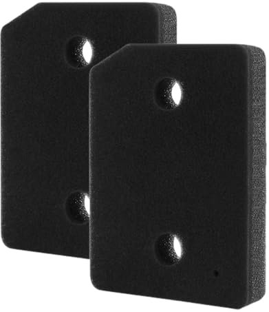 2 Filter für, Miele T1 Trockner 9164761 Ersatzteil für Wäschetrockner,207 * 155 * 30mm,Ersatz-Schwammfilter für
