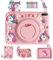 EspZanthic Funda Compatible con Huawei MatePad SE 11 Pulgadas 2024 Tablet, con Portalápiz, Soporte Giratorio 360°, Correa de Hombro, Stylus, Rosa