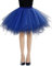 Sunqiran Damen Petticoat Tüllrock kurzer Rock 1950er Retro Ballett Rock Tanzrock Karnevalskleid Retro (DE/NL/SE/PL, Alphanumerisch, Einheitsgröße, Regular, Regular, S-M, Königsblau)