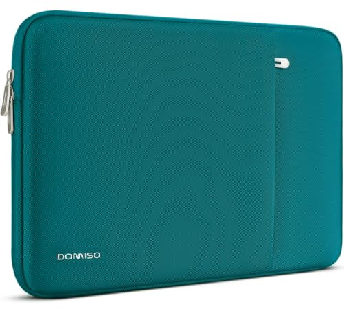 DOMISO Laptoptasche 17 3 Zoll Laptop Tasche Hülle Schutzhülle Wasserdicht Laptop-Taschen Laptophülle Notebooktasche Sleeve Case für HP Pavilion Envy/Dell/IdeaPad/LG Gram/MSI/ASUS/Razer,Türkis