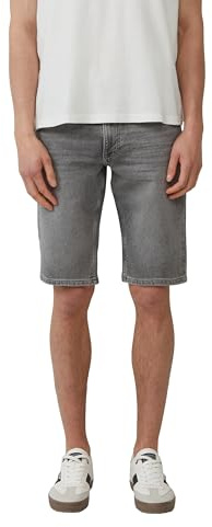 s.Oliver Jeans-Bermuda/Mid Rise/Straight Fit