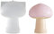 Yazhuq Stampi in resina 3D a forma di fungo, stampo in silicone a forma di fungo lucido per decorazioni da tavolo per la casa, ornamenti artistici in resina a forma di funghi