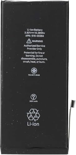 Globalstock Batterie Haute Capacité Compatible avec iPhone 8 Plus – Remplacement Simple – Batterie Interne Li-ION avec Kit Outils et Adhésif Inclus