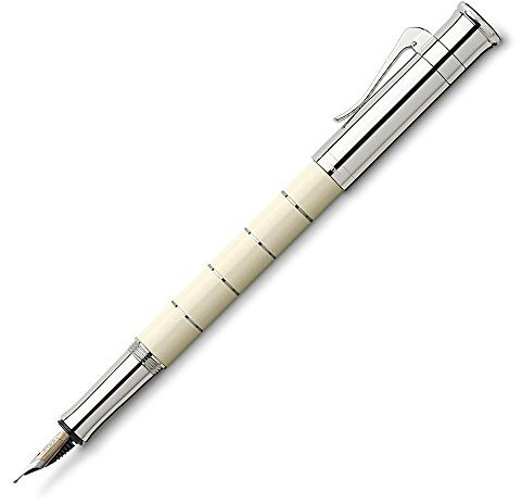Graf von Faber-Castell Medium Anello Fountain Pen - Ivory