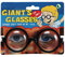 Bristol Novelty GJ231 Giants Glasses Party Accessory Set, Unisex-Adult, Black/Clear, One Size