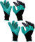 Vientiane Garden Gloves with Claws, 2 Pairs Waterproof Durable Stabbed Safe Gardening Gloves, Garden Digging Work Gloves for Household and Garden Planting Tool Gloves
