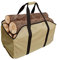 Premium Kaminholzträger & Tragetasche, extra groß, langlebig, ideal für Kamine, Holzöfen, Brennholz, Holzscheite, Camping, Strand, Landschaftsbau