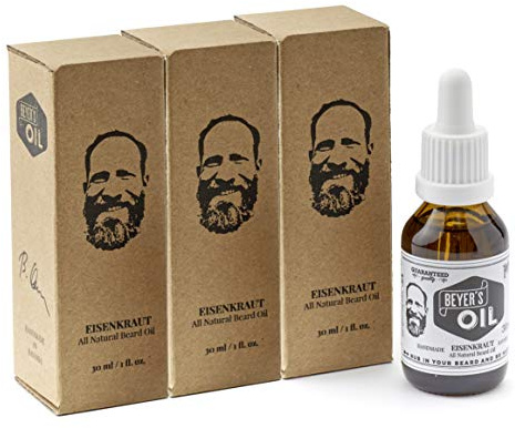 Beyer's Oil Bartöl Eisenkraut 3er Pack