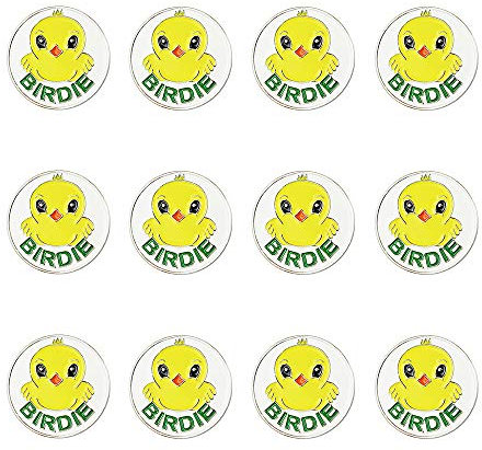GOLTERS Golfballmarker, Verschiedene Muster, Vorteilspackung mit 12 Golfgeschenken, Golfkappen-Clips und Pitchgabel-Reparaturwerkzeuge, Partner-Zubehör-Sets für Männer, Frauen, Golfer