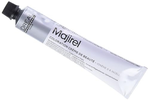 L'Oréal Professionnel Majirel Cool Inforced Permanent Hair Colour, No. 6.13 Dark Blonde Ash Gold, 50 ml