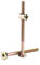 Tornillo para Muebles, 10 Piezas M6 Tornillos para Muebles de Acero al Carbono con Tuercas de Barril Tuerca Conector Tuerca Sujetador(90mm)