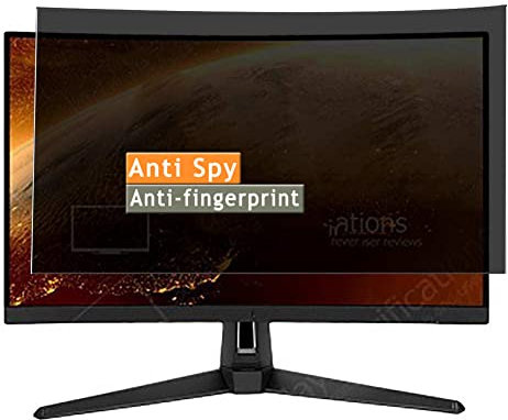 Vaxson TPU Pellicola Privacy, compatibile con ASUS TUF Gaming VG27VH1BR 27 Monitor, Screen Protector Film Filtro Privacy [Non Vetro Temperato] Nuovo