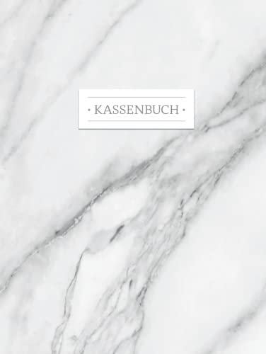 Kassenbuch A4 Hardcover | Kleinunternehmer ohne MwSt: Einnahmen- und Ausgabenbuch zum Eintragen für Händler, Vereine oder als privates Haushaltsbuch | ... grau | Buchführung zur Vorbereitung der EÜR