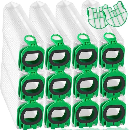 ROMIVO 12 Sacchetti per Folletto VB100 FP100, Sacchetto Filtro Aspirapolvere Parti di Ricambio di Accessori Kit per Vorwerk Kobold VB 100 FP 100 Sacchi