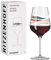 RITZENHOFF 3001007 Rotweinglas 500 ml - Serie Herzkristall Nr. 7 - Glas mit Landschaftsmotiv, Roségold - Made in Germany
