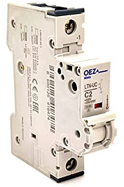 1pol DC Leitungs-Schutzschalter LS 2A bis 220V Made in Germany Solar PV 10kA 1P Gleichstrom Niederspannung Automat