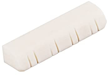 ibasenice String Mandolin Guitar Slotted Bone Nut Durable Replacement for Enhanced Playability Fits Standard Guitars Made from Pure Cattle Bone