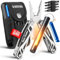 AVENTURIS® Multitool-Feuerstahl-Set PERSONALISIERT, Survival-Outdoor- Ausrüstung für Jede Situation 21 Funktionen Multitool Werkzeug kombiniert mit Feuerstahl als Set. Top Outdoor-Messer