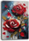Quadro Moderno Soggiorno FIORI ROSE ROSSE Astratto Quadri moderni da Parete XXL grande Stampa su tela Canvas Decorazione Murale muro Arredo Camera da letto Cucina (13, 30x40 cm)
