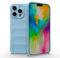 EASSGU Custodia per Smartphone, Compatible with iPhone 16 Pro Max (6.9 Inches) Cover Morbida per Cellulare in Silicone TPU Anticaduta e Antigraffio - Azzurro